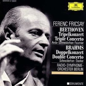 Ferenc Fricsay / Brahms: Doppelkonzert, Beethoven: Tripelkonzert