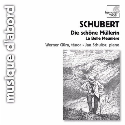 Werner Gura, Jan Schultsz / Schubert : Die schone Mullerin (DIGI-PAK, 미개봉)