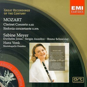 Sabine Meyer / Mozart: Clarinet Concerto K.622, Sinfonia Concertante K.297b
