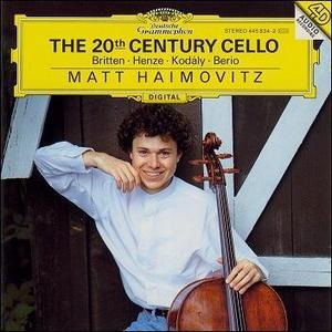 Matt Haimovitz / The 20th Century Cello 