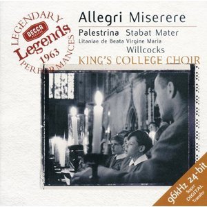 David Willcocks / Allegri: Miserere, Palestrina: Stabat Mater 