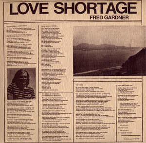 Fred Gardner / Love Shortage (LP MINIATURE, 미개봉)