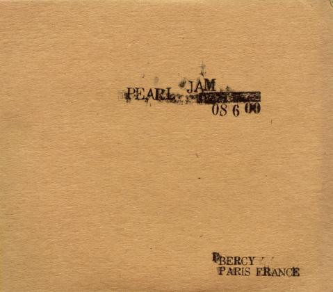 Pearl Jam / 08 6 00 - Bercy - Paris, France (2CD)