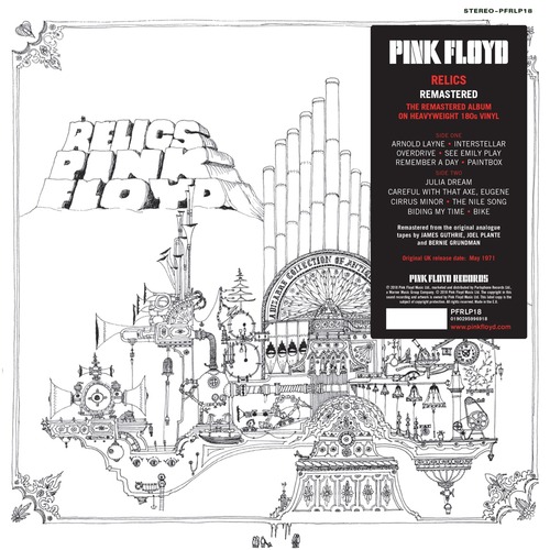 [LP] Pink Floyd / Relics (2016 Reissue, 180g, 미개봉)