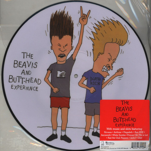 [LP] O.S.T. / Beavis And Butthead Experience (비비스 앤 벗헤드 익스피리언스) (Picture LP) (미개봉)