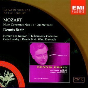 Dennis Brain &amp; Herbert Von Karajan / Mozart: Horn Concertos No.1 -4, Wind Quintet K.452