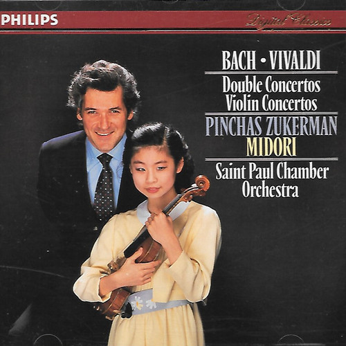 Pinchas Zukerman, Midori / Bach, Vivaldi: Double Concertos Violin Concertos