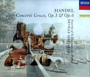 Neville Marriner / Handel: Concerti Grossi Op.3 &amp; Op.6 (3CD)