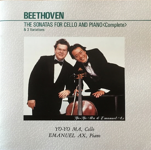 Emanuel AX &amp; Yo-Yo Ma / Beethoven: Cello Sonata (Complete) etc. (3CD)