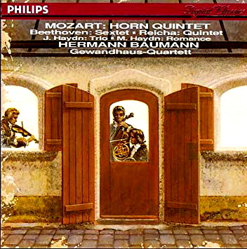 Hermann Baumann, Gewandhaus-Quartett / Mozart / Beethoven / Reicha / J. Haydn / M. Haydn: 