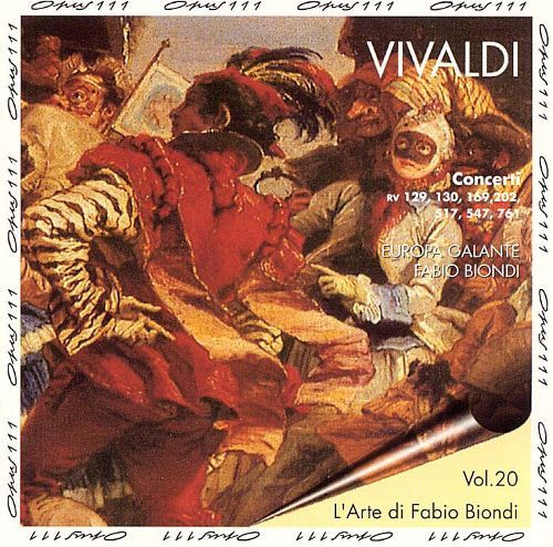 Fabio Biondi / Vivaldi: String Concertos 