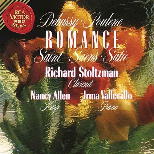 Richard Stoltzman, Irma Vallecillo / Saint-Saens, Debussy, Poulenc, others, Romance: Music for Clarinet and Piano