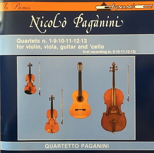 Paganini String Quartet / Paganini: 15 Quartets for Strings and Guitar (2CD)