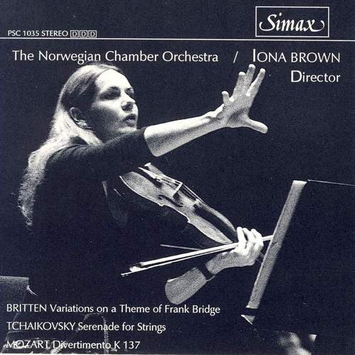 Iona Brown / Mozart : Divetrimento K.137, Britten : Variation On A Theme Of Frank Bridge Op.10 &amp; Tchaikovsky : Serenade For String Op.48