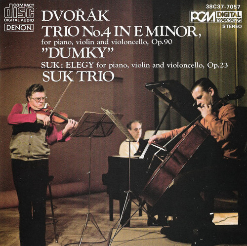 Suk Trio / Dvorak: Piano Trio No.4 In E Minor