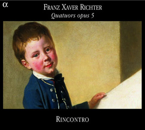 Rincontro / Richter : String Quartet Op.5 No.1-3 (DIGI-PAK)