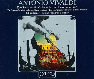Julius Berger / Vivaldi : Cello Sonatas (2CD)