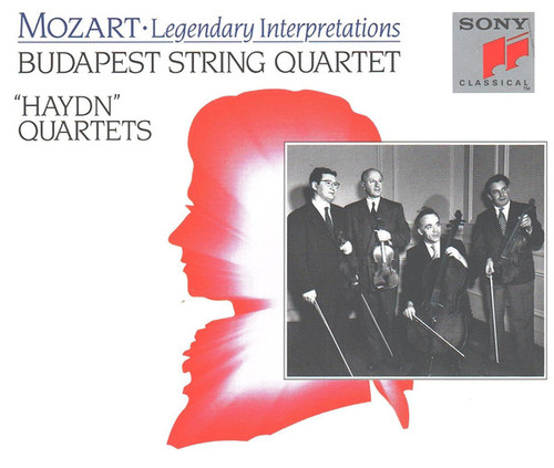 Budapest String Quartet / Mozart : Haydn Quartets - String Quartets No.14-17 &#039;Hunt, No.18, No.19 &#039;Dissonant&#039; (2CD)