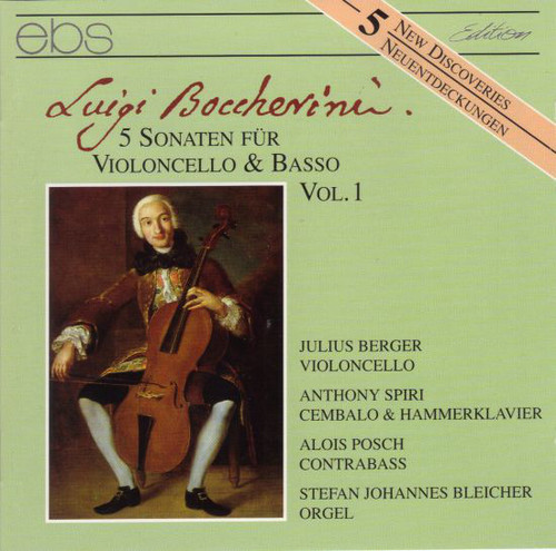 Julius Berger / Boccherini : Cello Sonatas, Vol.1