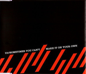U2 / Sometimes You Can&#039;t Make It On Your Own (SINGLE, 홍보용)