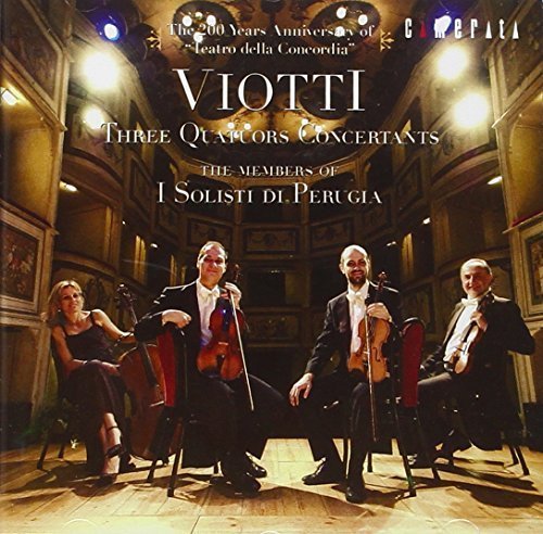 I Solisti Di Perugia / Viotti: Three Quatuors Concertants No. 1~3