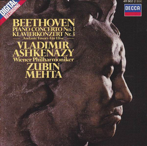 Vladimir Ashkenazy, Zubin Mehta / Beethoven: Piano Concerto No. 3, Andante Favori, Fur Elise 