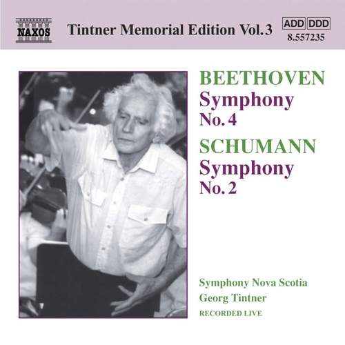 Georg Tintner / Beethoven : Symphony No.4 Op.60, Schumann : Symphony No.2 Op.61