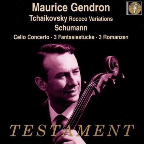 Maurice Gendron / Ernest Ansermet / Schumann : Cello Concerto Op.129, Tchaikovsky : Variation on a Rococo Theme Op.33