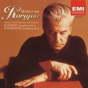 Herbert Von Karajan / Schubert: Symphonie No.5, Tchaikovsky: Symphonie No.4