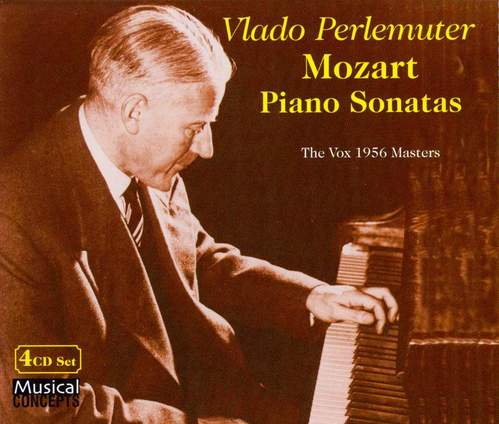 Vlado Perlemuter / Mozart: Complete Piano Sonatas &amp; Fantasia in C minor (4CD)