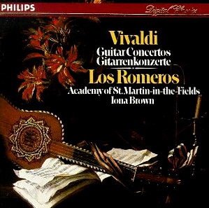 Los Romeros, Iona Brown / Vivaldi: Guitar Concertos RV580, 532, 356, 425, 93 