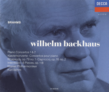 Wilhelm Backhaus / Brahms: Piano Concertos No.1 &amp; 2 (2CD)