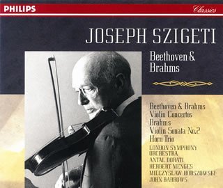 Joseph Szigeti / Beethoven &amp; Brahms: Violin Concertos Etc (2CD)
