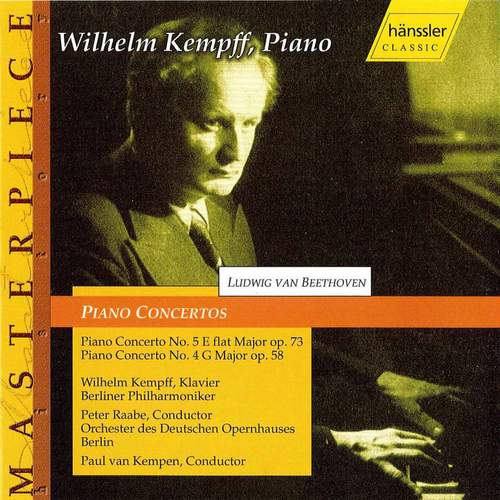 Wilhelm Kempff / Beethoven : Piano Concerto No.4 Op.58, No.5 Op.73 &#039;Emperor&#039;