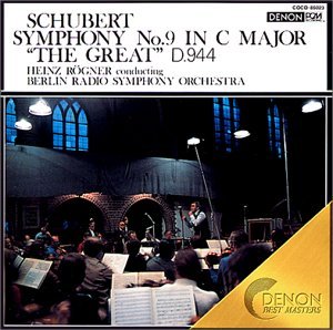 Heinz Rogner / Schubert: Symphony No.9 in C Major The Great D.944