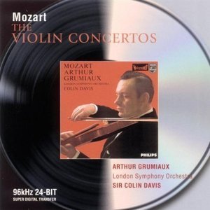 Arthur Grumiaux / Colin Davis / Clara Haskil / Mozart : Violin Concertos Nos.1-5, Violin Sonata K.454, K.526 (2CD) 