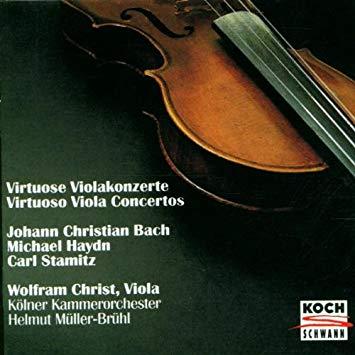 Wolfram Christ, Helmut Muller Bruhl / Bach, Haydn, Stamitz: Virtuoso Viola Concertos 