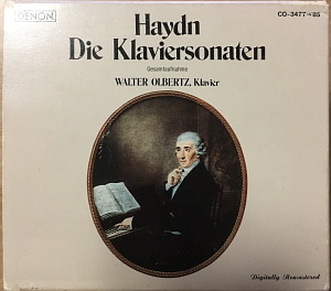 Walter Olbertz / Haydn: Die Klaviersonaten (9CD, BOX SET)