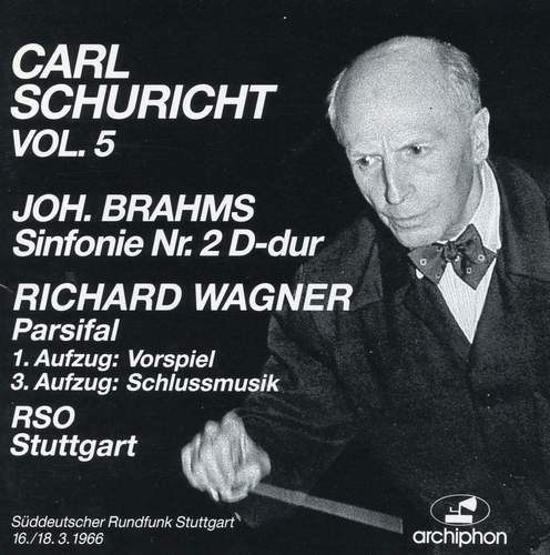 Carl Schuricht / Brahms: Symphony No.2 Op.73, Wagner : Parsifal
