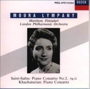 Martinon, Fistoulari, Lympany / Saint-Saens: Piano Concerto No.2 op.22, Khachaturian: Piano Concerto