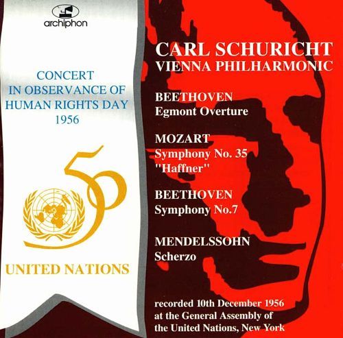 Carl Schuricht / Concert in Observance of Human Rights Day, 1956 