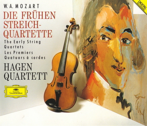 Hagen Quartett / Mozart: The Early String Quartets Die Fruhen Streichquartette / Les Premiers Quatuors a Cordes (3CD)