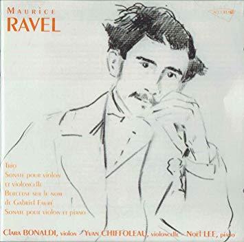 Clara Bonaldi, Yvan Chiffoleal, Noel Lee / Ravel: Trio/Sonaten/Bereuse