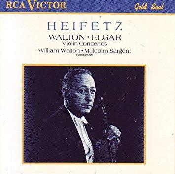 Heifetz, William Walton, Malcolm Sargent / Elgar, Walton: Violin Concertos