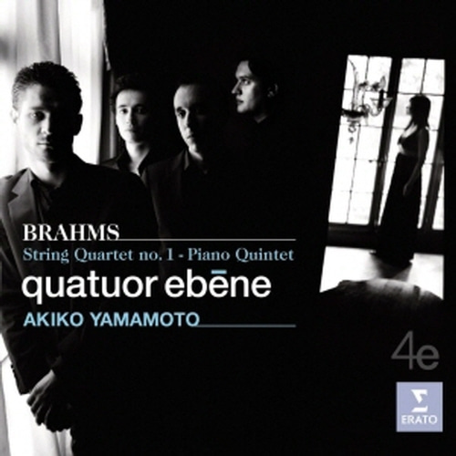 Quatuor Ebene &amp; Akiko Yamamoto / Brahms : String Quartet No.1 &amp; Piano Quintet Op.34 (미개봉)