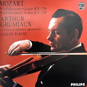 Arthur Grumiaux / Mozart: Violin Concerto No.3 &amp; 5
