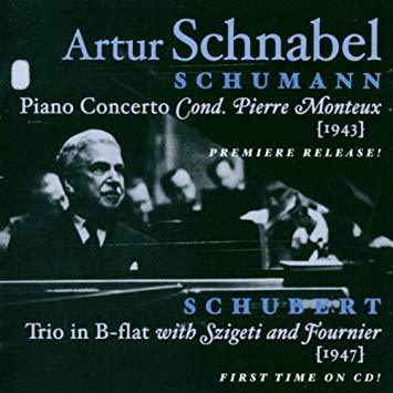 Artur Schnabel / Schumann, Schubert in Performance (1943, 1947)
