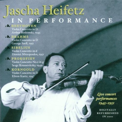 Jascha Heifetz / In Performance (2CD)