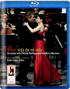 [DVD] Placido Domingo, Ana Maria Martinez, Jesus Lopez Cobos / 2007 Salzburg Festival - Amor, vida de mi vida [Blu-ray] (미개봉)