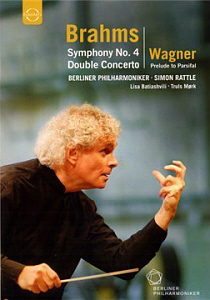 [DVD] Simon Rattle / Brahms: Symphony No.4 Double Concerto &amp; Wagner: Prelude To Parsifal (미개봉)